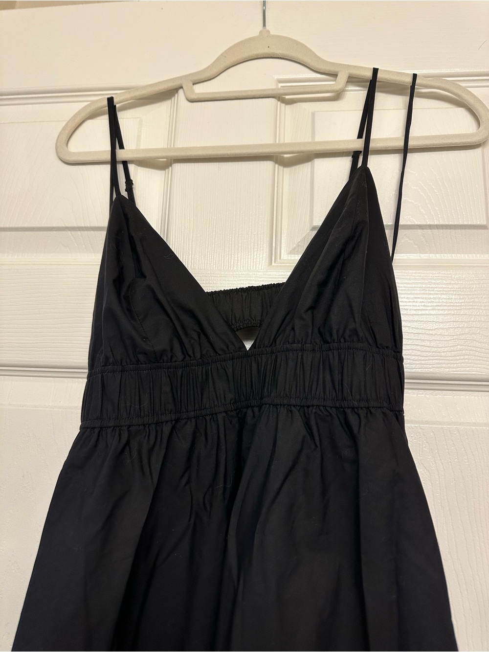 ARITZIA Encourage Poplin Dress Black - Picture 4 of 6